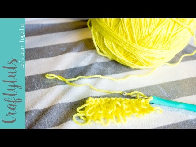 How crochet the loop stitch -  Crochet tutorial