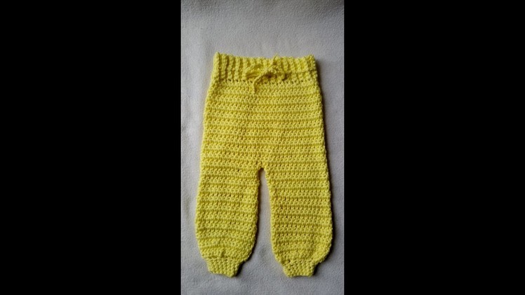 How to crochet a trousers for babies by BerlinCrochet
