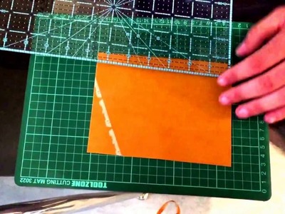 How to cut flat bands for a slingshot