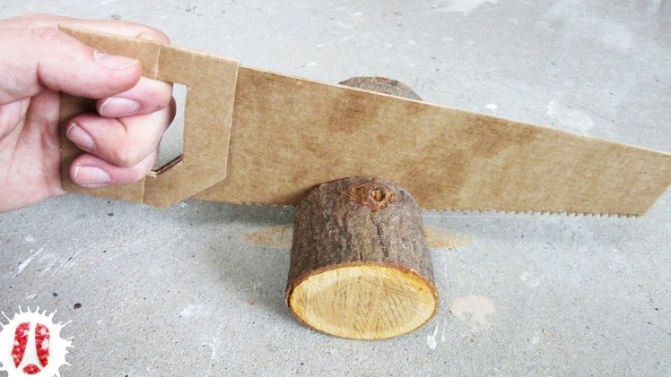 HOW TO Cut Wood With Cardboard #LifeHack #Woodworking