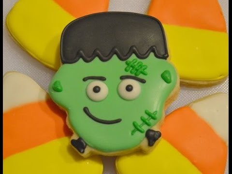 How To Decorate Frankenstein Halloween Cookies