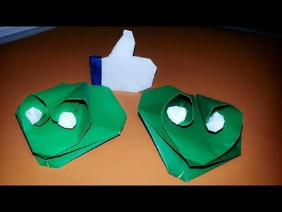How To Fold a Talking Frog by Troy Tawthong credited to(Jeremy Shafer).