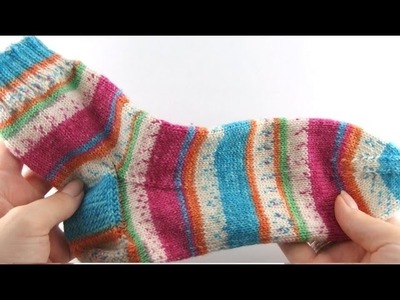How to Knit Socks #1 Cuff