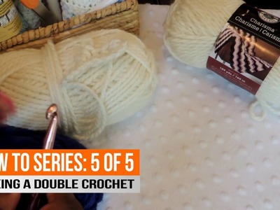 How to Make a Double Crochet Stitch 5 of 5