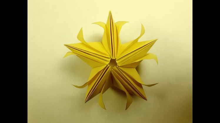 How to make a paper Magic Star?