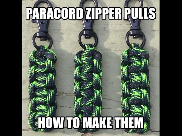 How To Make A Paracord Zipper Pull by Stockstill Outdoor Supply