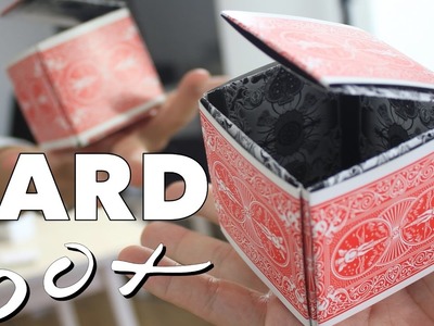 How to Make a Playing Card Box that Opens and Closes