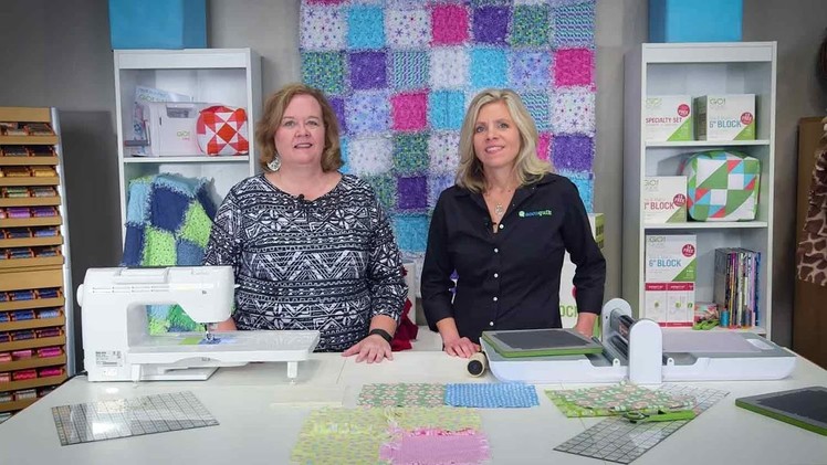 How to Make A Rag Quilt with AccuQuilt