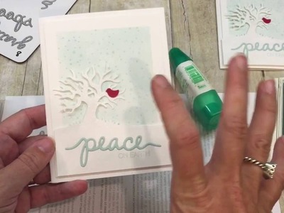 How to make a simple Christmas Card with the Halloween Scenes Edgelits