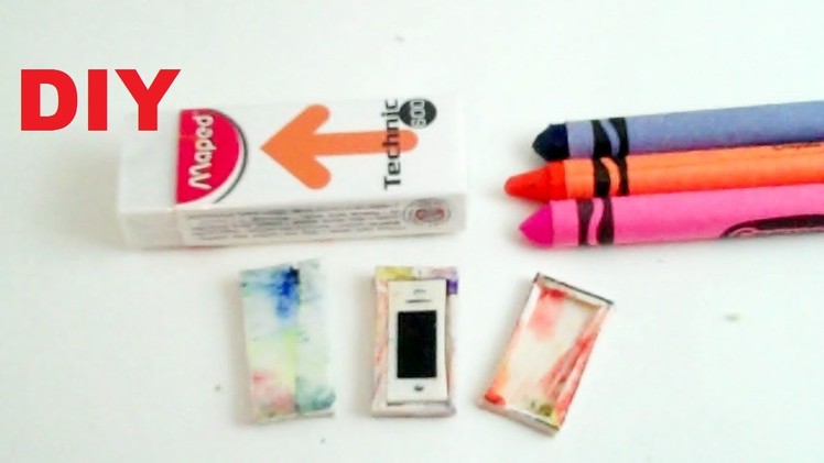 How to Make - Barbie Doll - i phone and Case (Tie - Dye)