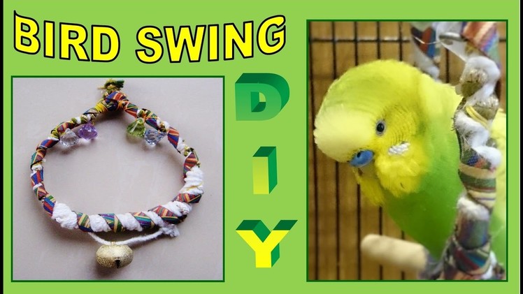How To: Make Bird Swing | PEDRO The Budgie