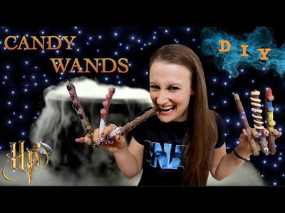 How To Make Candy Wands - Harry Potter Halloween Goodies!