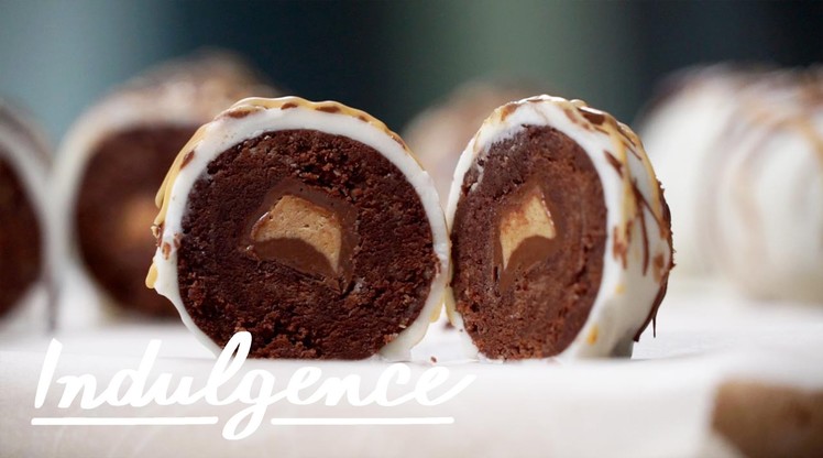 How to Make Chocolate Peanut Butter Cup Cookie Dough Truffles