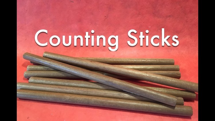 How To Make Counting Sticks | Waldorf