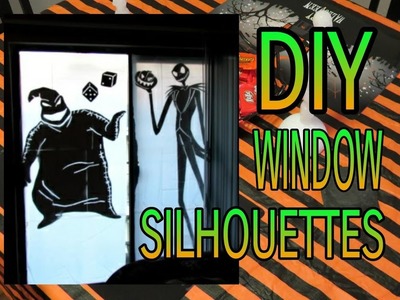 How to Make Halloween Window Silhouettes | DIY Halloween Decor