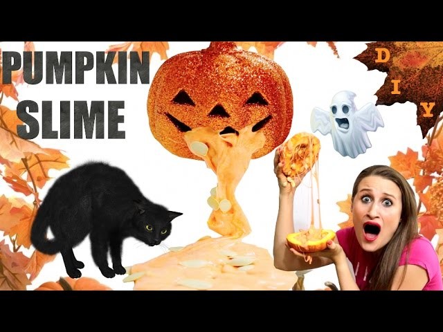 How To Make Pumpkin Slime - Halloween Themed Sensory Fun!