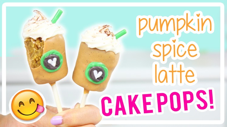 How to Make Pumpkin Spice Latte Cake Pops!