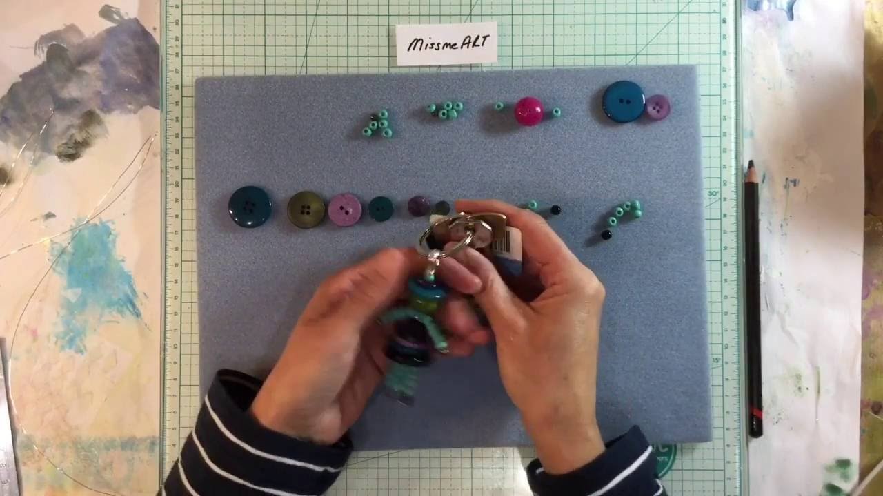 How to make simple bead and button dolls!  Inspired by MissmeART