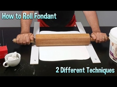 How to Roll Fondant Tutorial   2 Different Techniques