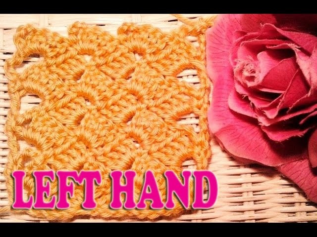 **LEFT HAND** Building Blocks Crochet Fabric Stitch