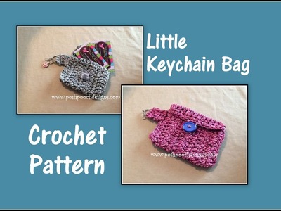 Little Keychain Bag Crochet Pattern