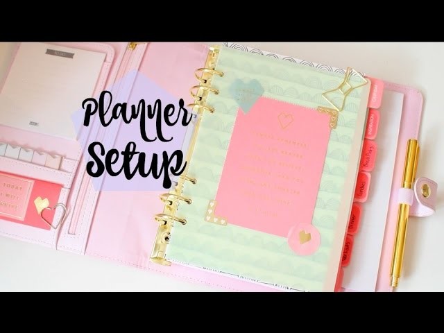 My Health & Fitness Planner Setup! How I Keep Track of Diet and Exercise using Kikki K