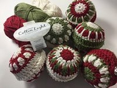 Ophelia Talks about Crochet Christmas Baubles