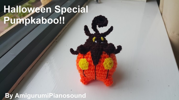 Pumpkaboo crochet Tutorial - Halloween special video