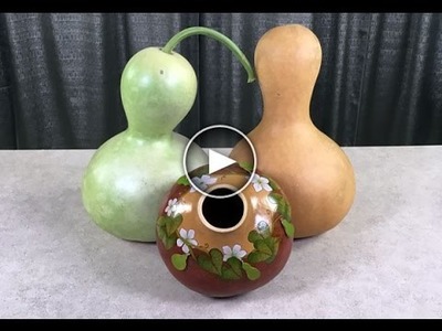 See how to Create Your Own Gourd Cut Outs with Christy Barajas and Kelsey Nelson