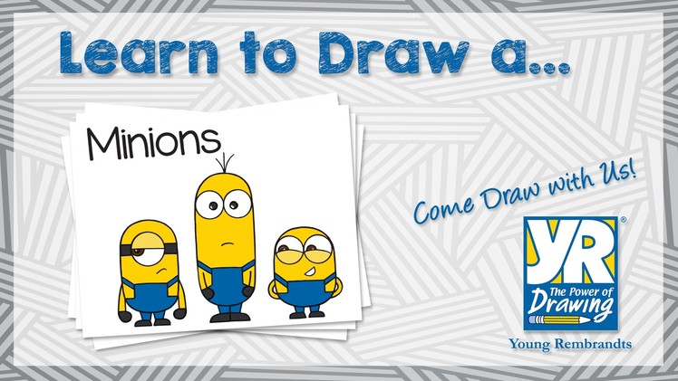 Teaching Kids How to Draw: How to Draw Minions