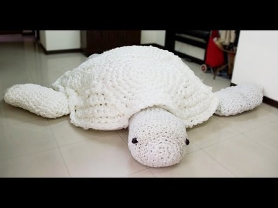The Making of The World's Largest Plastic Crochet Turtle