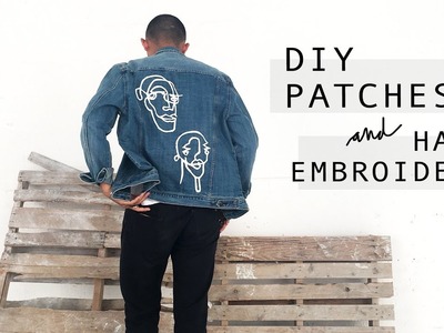 WHATDAYMADE DIY Iron-on Patch & Hand Embroidery ft. Line Artist Kai Coleman