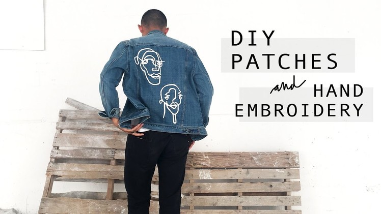 WHATDAYMADE DIY Iron-on Patch & Hand Embroidery ft. Line Artist Kai Coleman