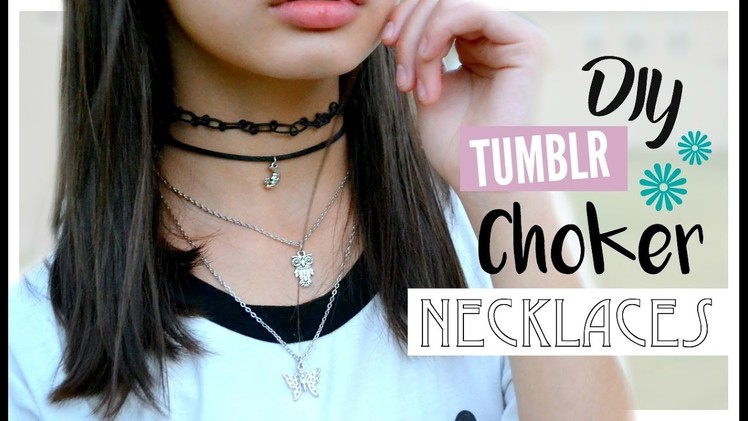 3 DIY Tumblr Choker Necklaces! | Ms. Craft Nerd