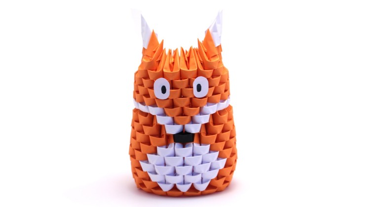 3D Origami Fox Tutorial