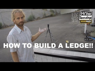 BMX: How-to - DIY Ledge Build w. Aaron Bostrom