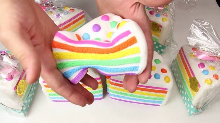 Chawa Rainbow Cake Squishy!