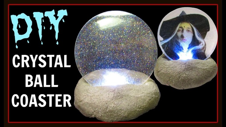 Crystal Ball Coasters | DIY Project | Another Coaster Friday | Craft Klatch | How To | Halloween