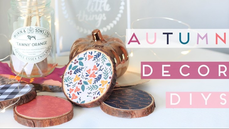 DIY Autumn Inspired Room Decor | Decorate Your Room on a Budget