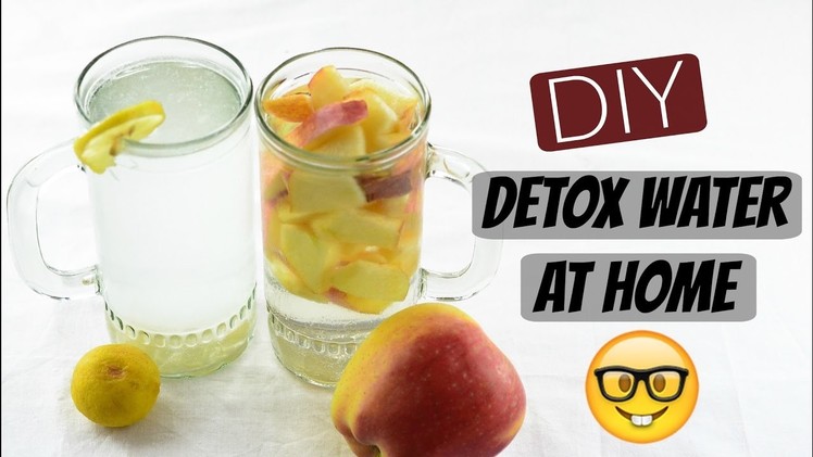 DIY Detox Water | After Workout Drinks For Clear Skin And Fit Body