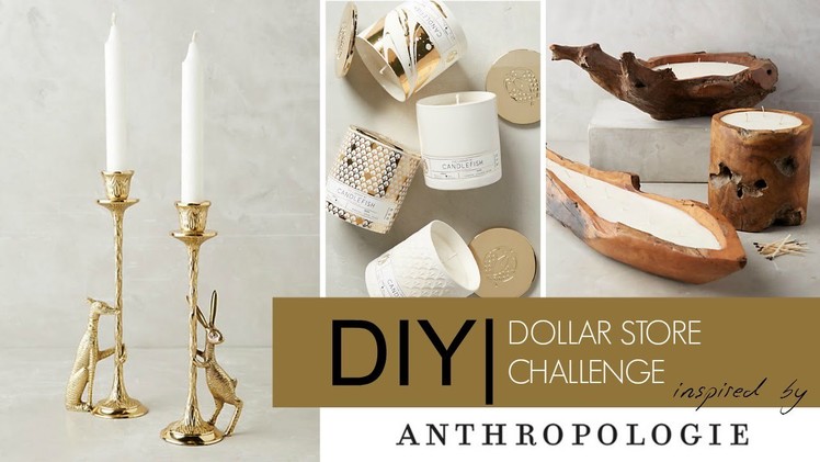 DIY Dollar Store Challenge Inspired By Anthropologie