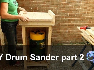 DIY Drum Sander part 2