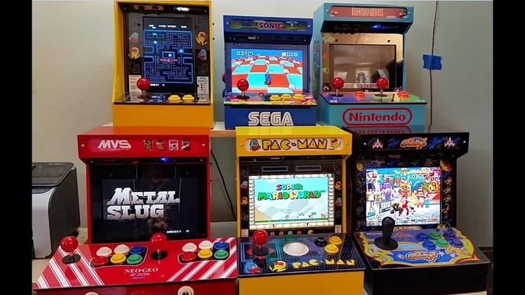 DIY Mini Arcade Kit Showcase: Available Kit Types