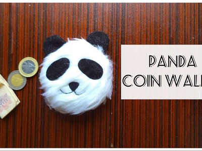 DIY: Panda coin wallet  | My Crafting World