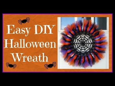 Easy DIY Halloween Wreath