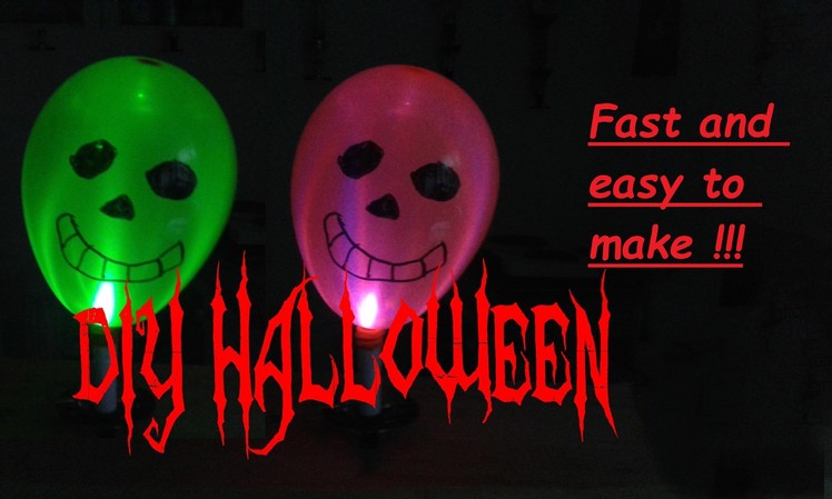 Easy & Fast Halloween Lighting Decorations – DIY Scary House & Room Party Decor - Last Minute Ideas