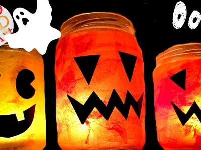 Easy Halloween Luminary - Great Jack O'Lantern DIY