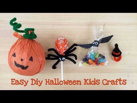 Four Easy and Fun Halloween Craft Ideas