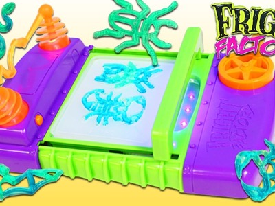 FRIGHT FACTORY Playset DIY Make Your Own Creepy Crawlers with EWWGOO!
