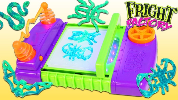 FRIGHT FACTORY Playset DIY Make Your Own Creepy Crawlers with EWWGOO!